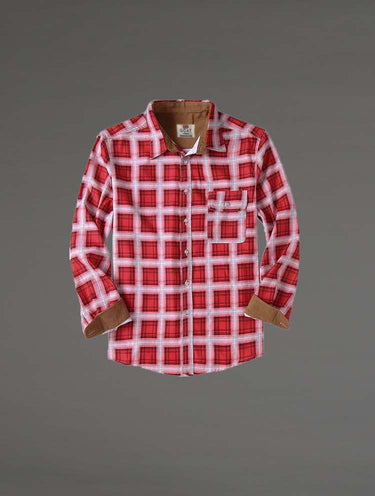 Camisa con cuello de Pana